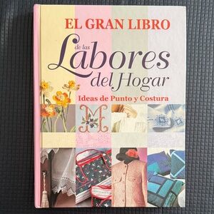 El Gran Libro de las Labores del Hogar - Multicolor Craft Guide in Spanish